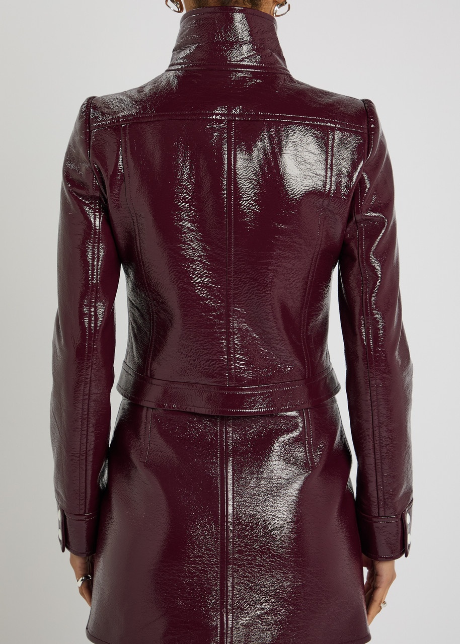 Courrèges Reedition Crinkled Vinyl Jacket - 3