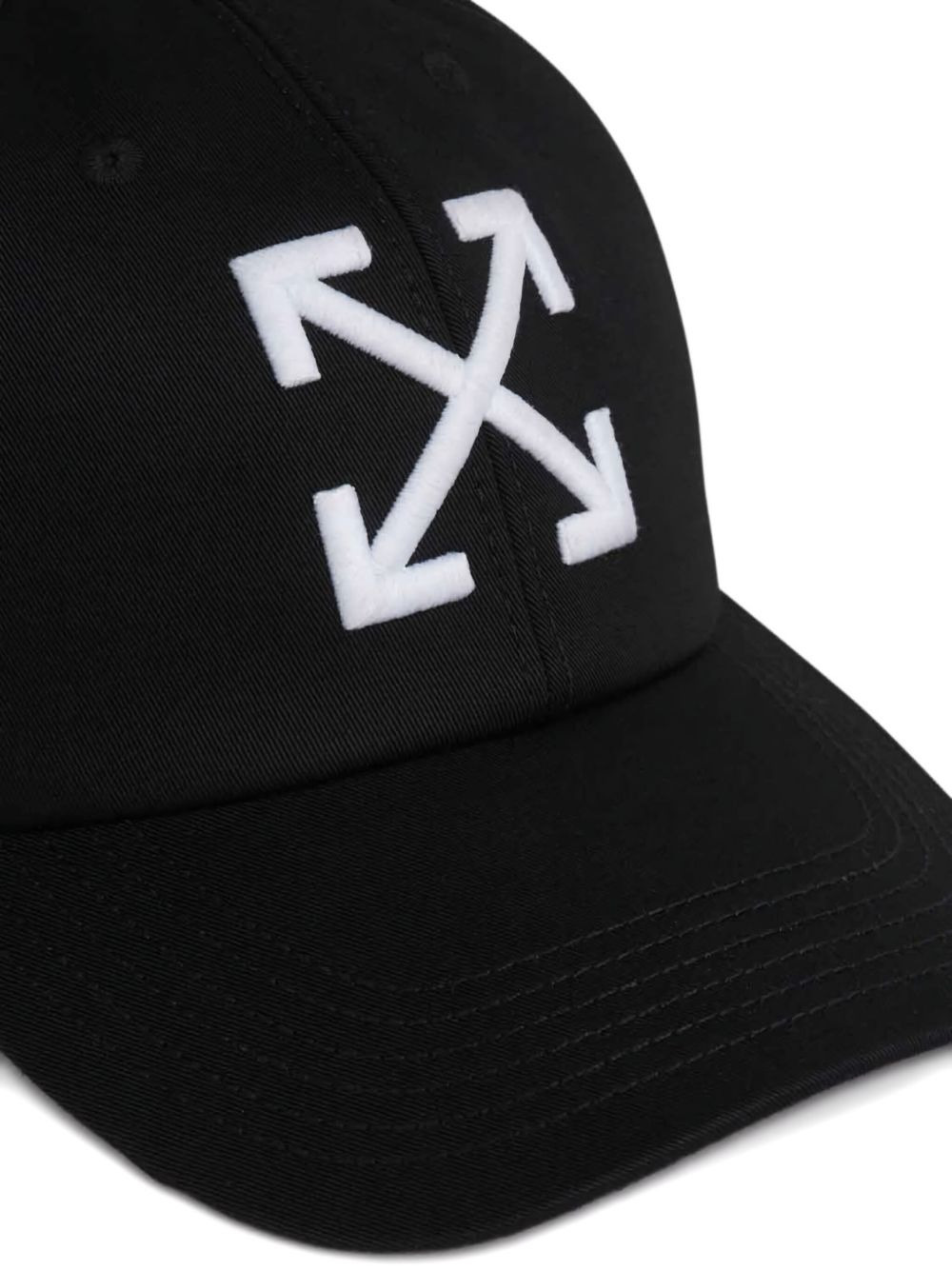 embroidered-logo baseball cap - 4