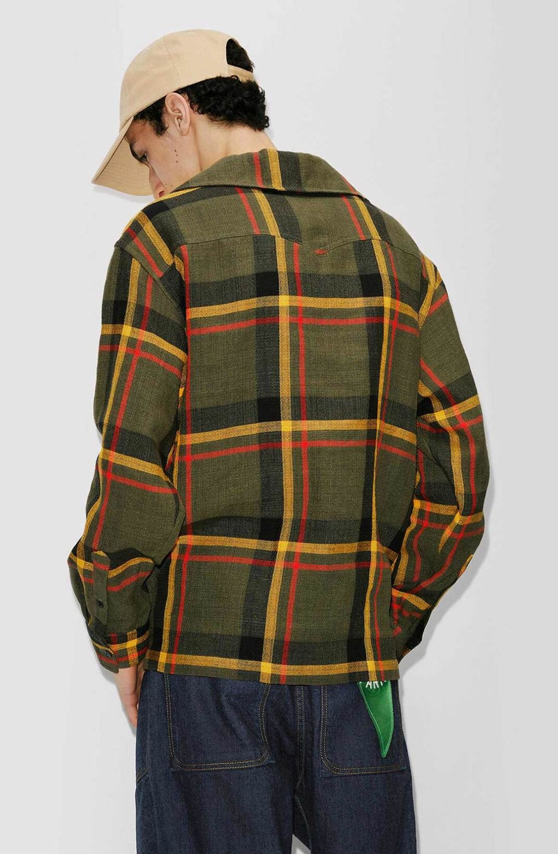 Checked oversized shirt 3