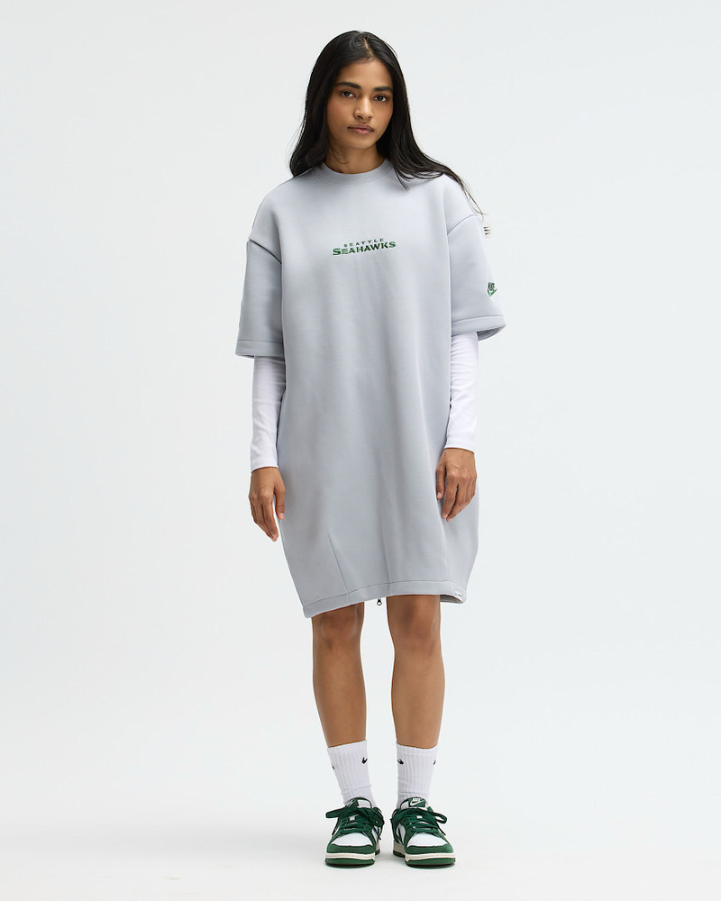Seattle Seahawks Rivalries Collection Oversized Tech Fleece Women's Nike NFL Dress 3
