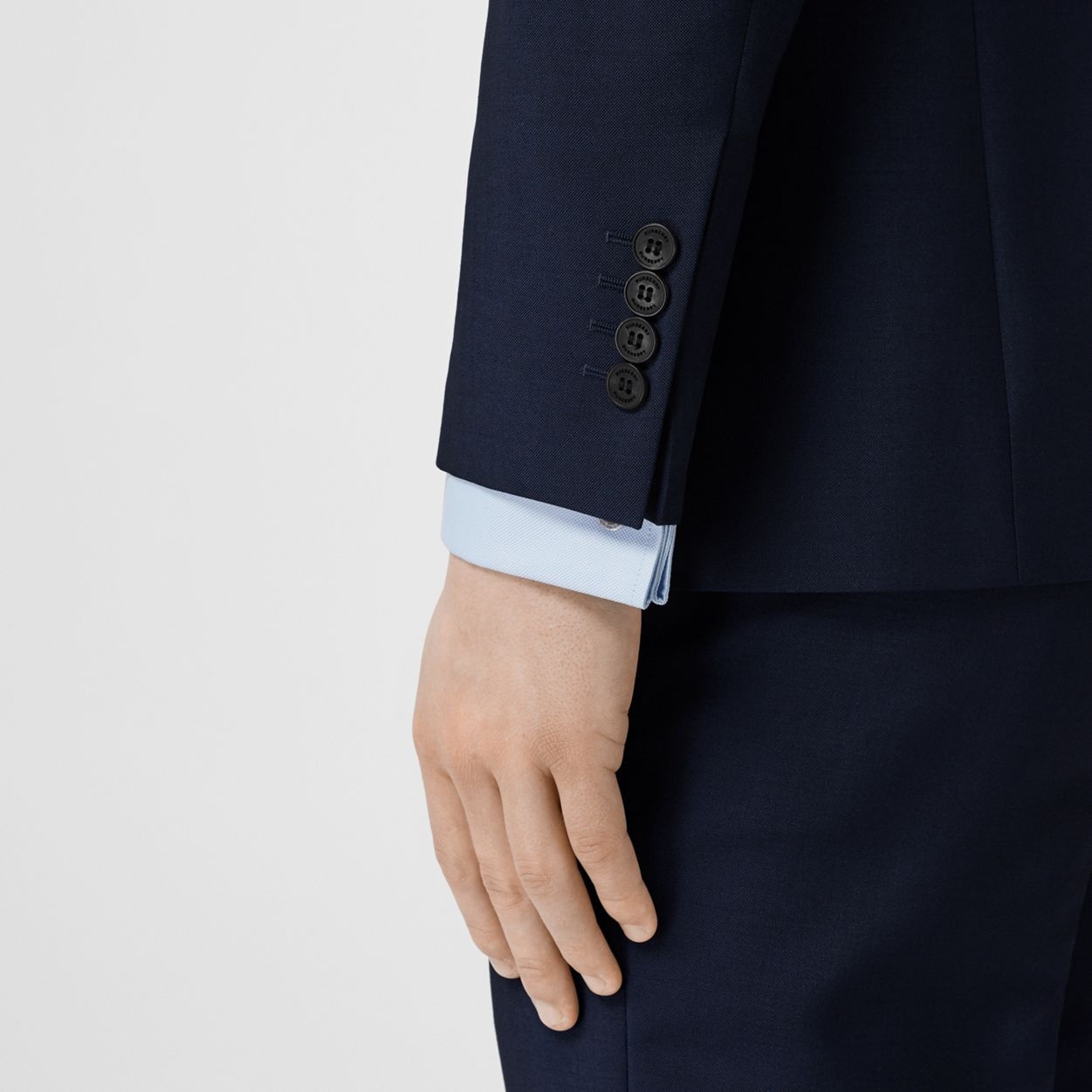 Slim Fit Wool Mohair Suit - 5