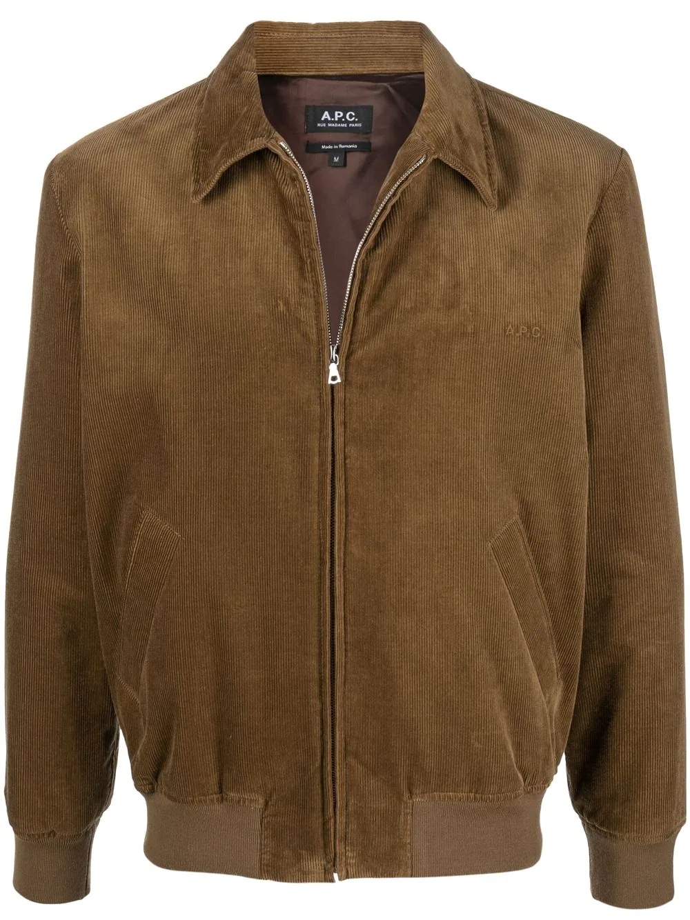 corduroy shirt jacket - 1