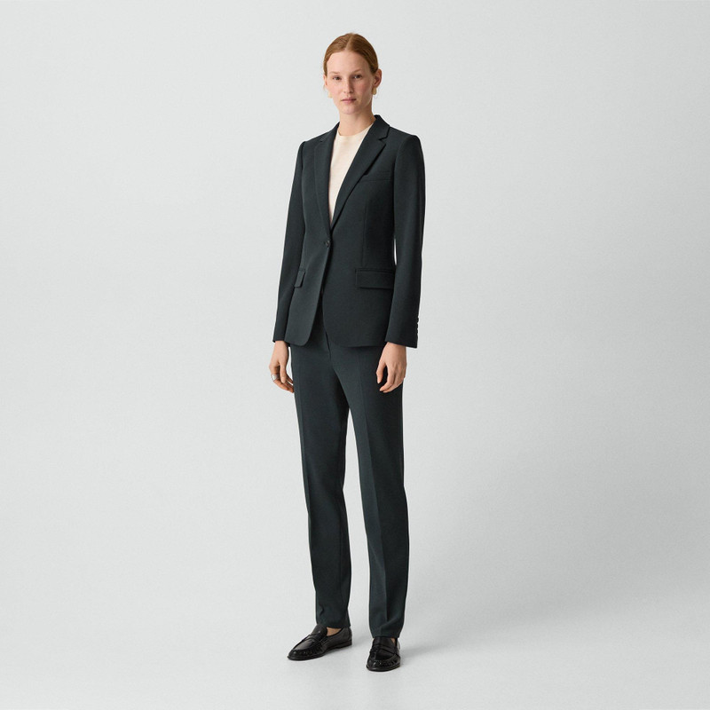 Theory Staple Blazer in Admiral Crepe outlook