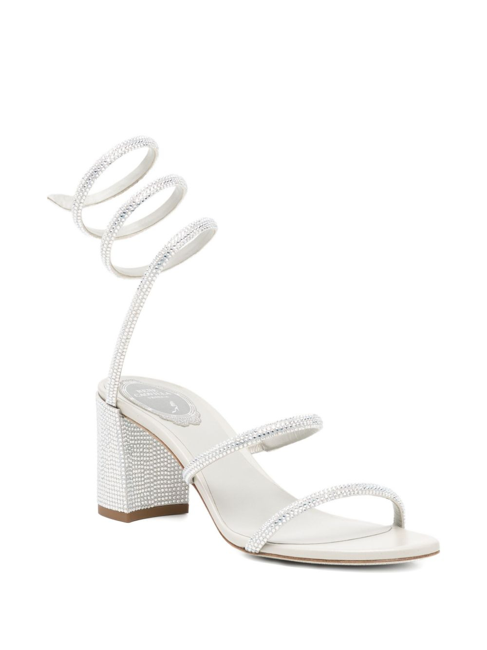 80mm silver sandals - 2
