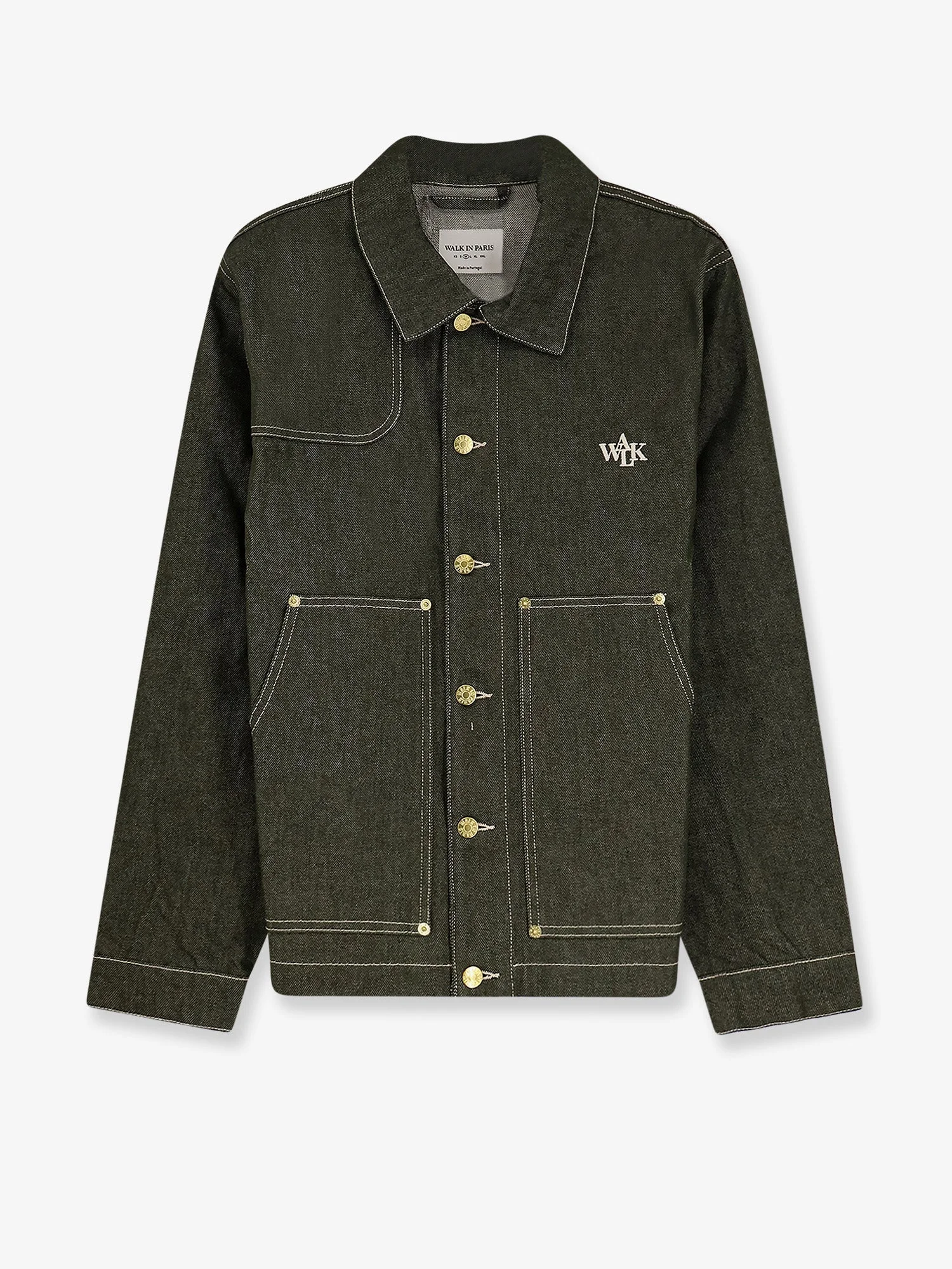 Walk In Paris Carpenter'S Green Denim Jacket - 1