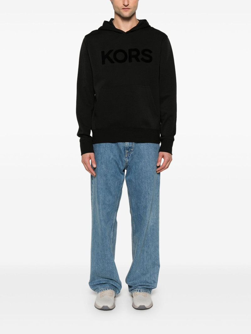 MICHAEL KORS tufted-logo hoodie outlook
