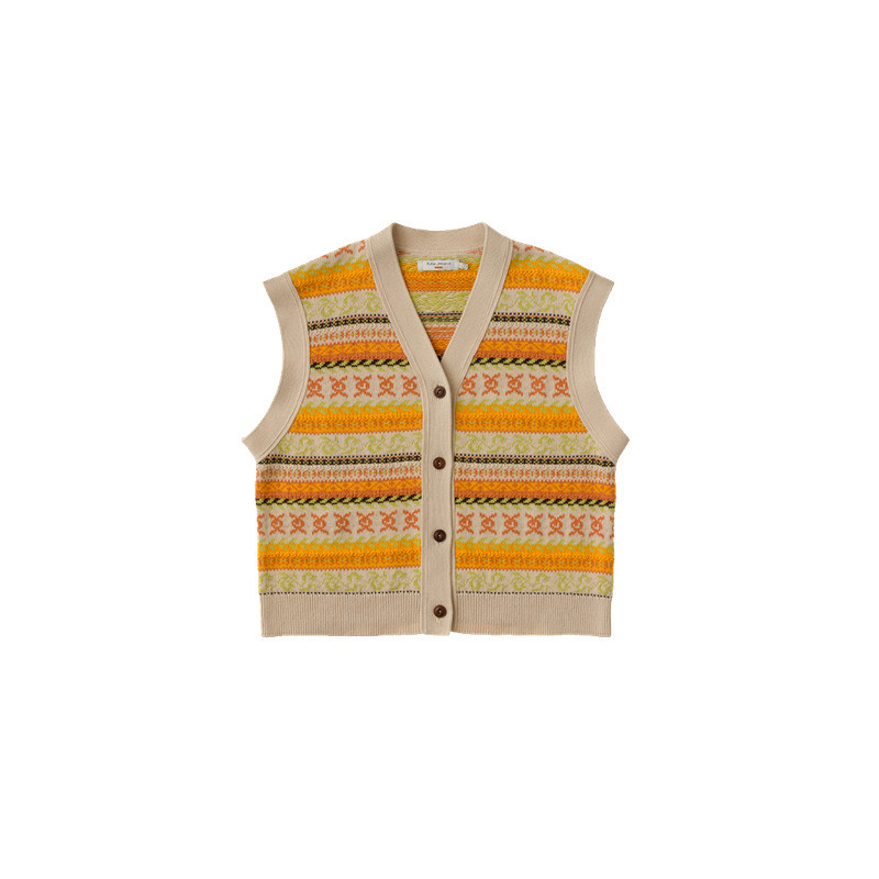 Kim Fair Isle Vest  Multi 7