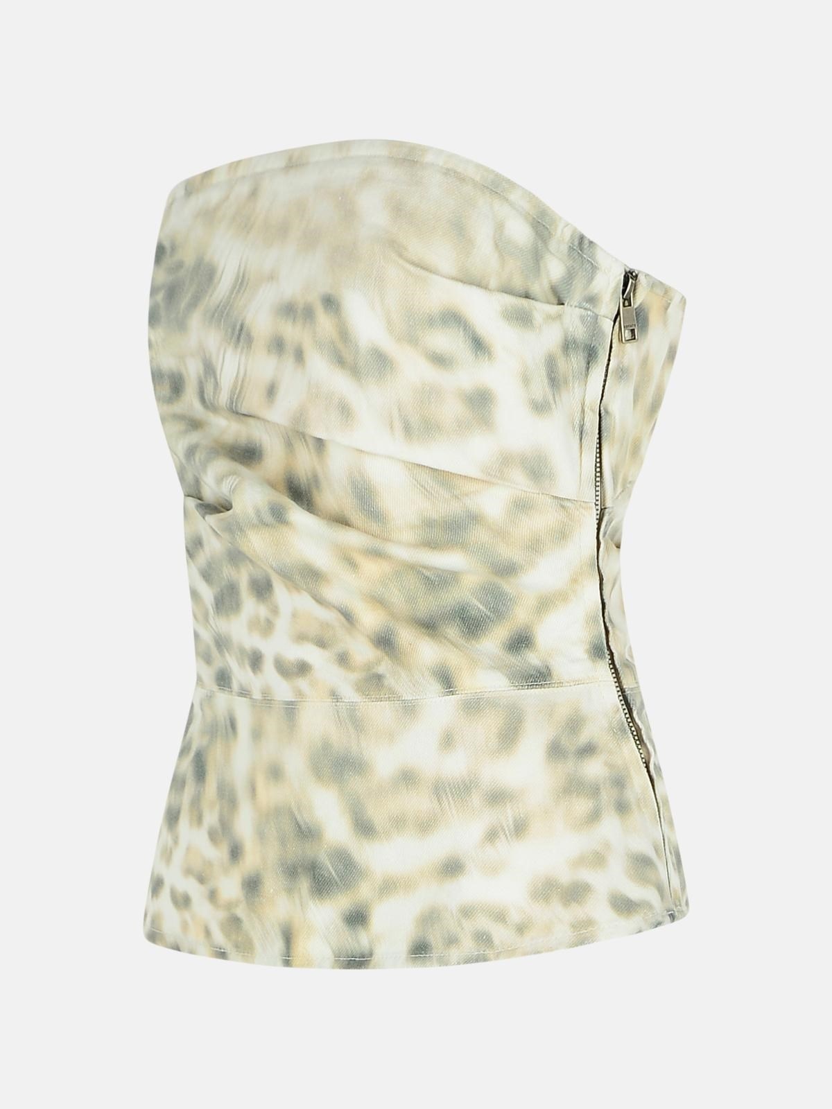 'LEO' MULTICOLOR COTTON TOP - 2
