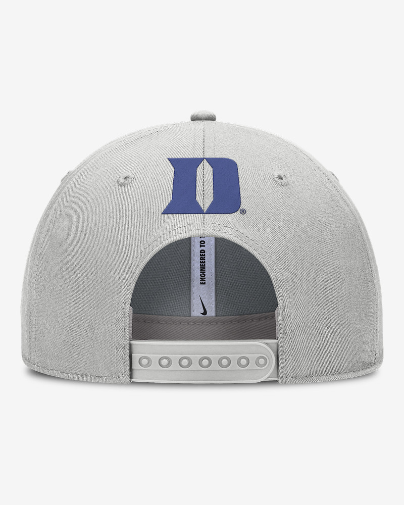 Nike Duke On-Field Primetime Rise Men's Nike College Adjustable Hat outlook