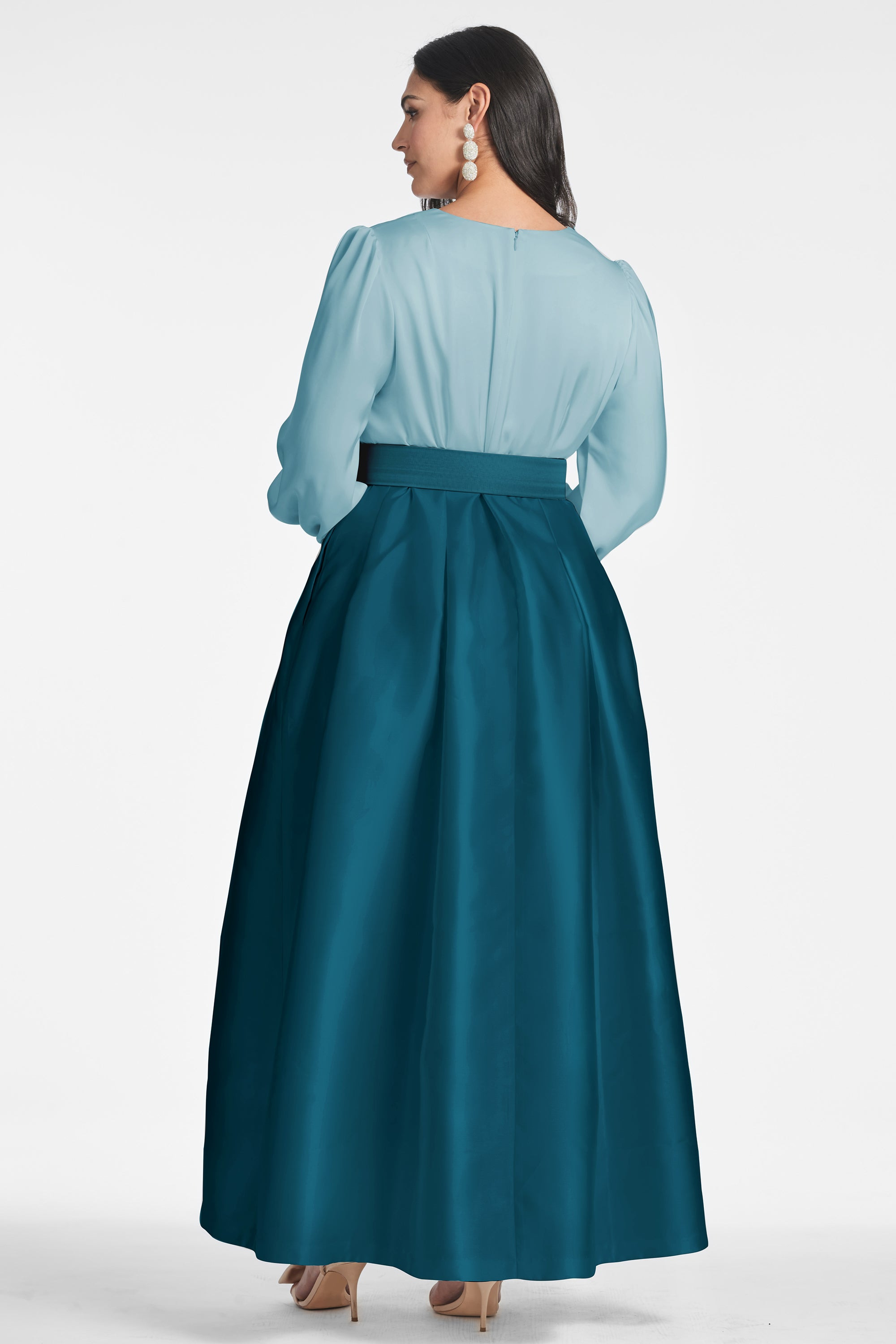 Zoe Gown - Seaglass/Deep Teal - 7