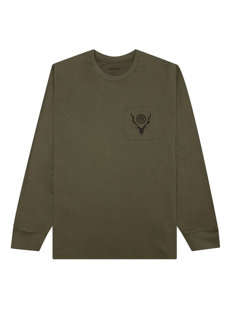 long-sleeve pocket T-shirt 1