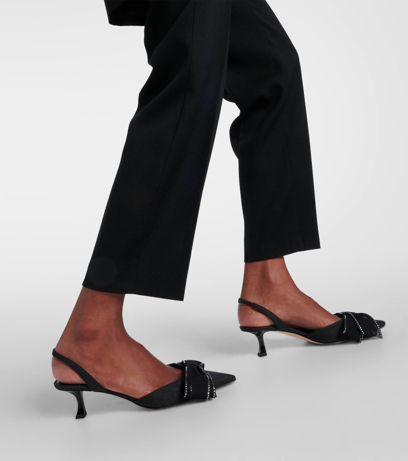 Brook 50 embellished slingback pumps 4