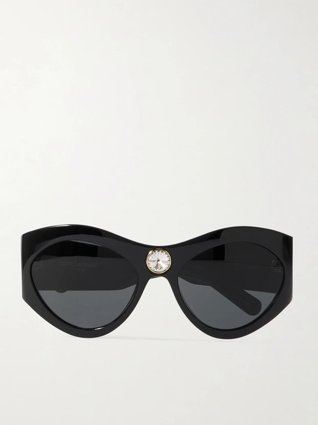 Esther Cat-eye Crystal-embellished Acetate Sunglasses - 1