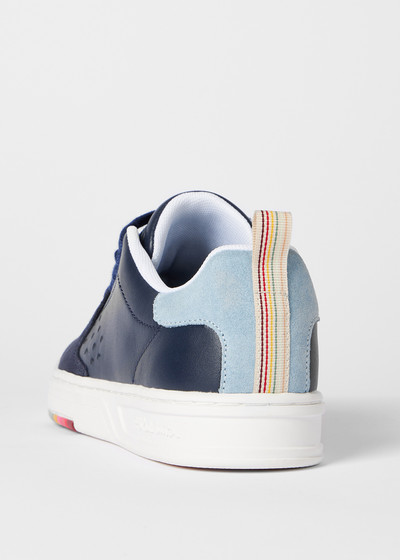 Paul Smith Women's Navy Leather 'Cosmo' Trainers outlook