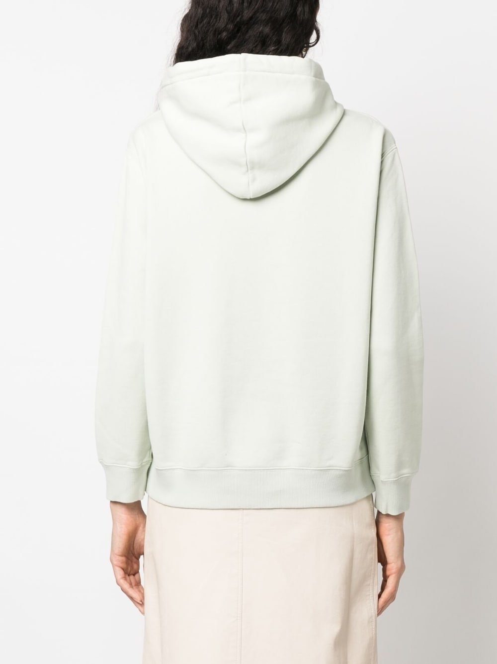 logo-embroidered hoodie - 4