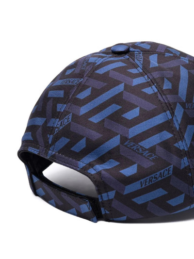 VERSACE graphic-print six-panel cap outlook