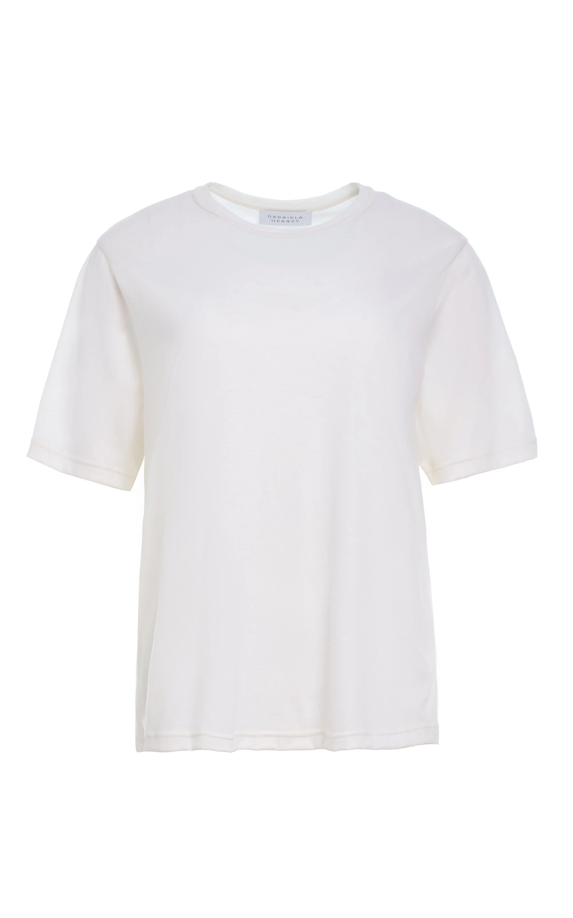 Kirby T-Shirt in Ivory Cashmere - 1