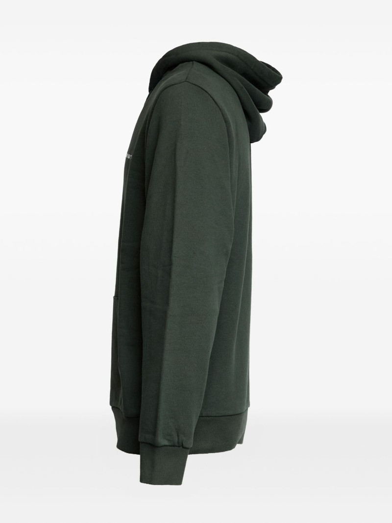 Carhartt hooded script embroidery sweatshirt outlook