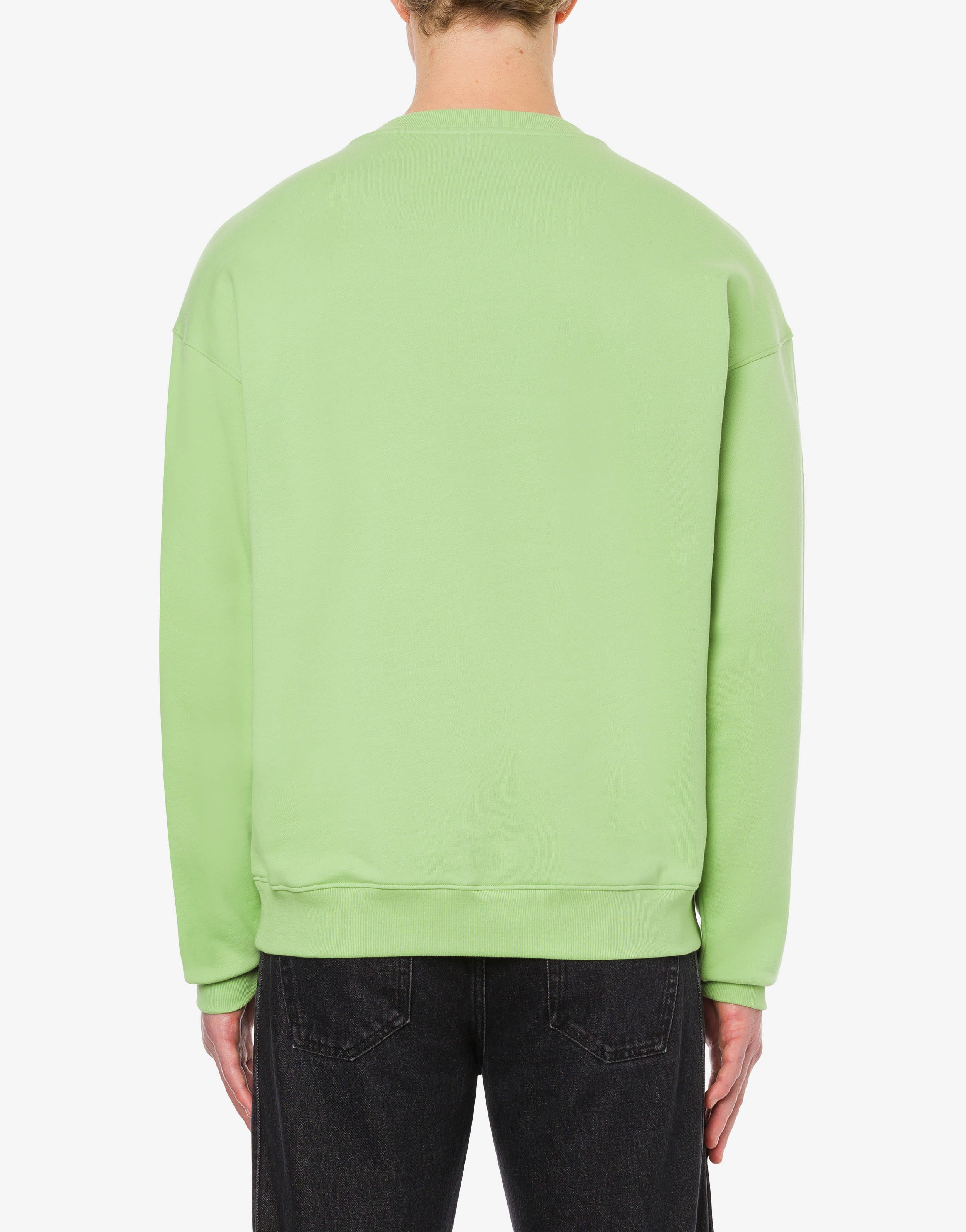 DOUBLE SMILEY® LOGO ORGANIC COTTON SWEATSHIRT - 3