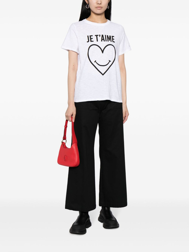 Cinq à Sept Smiling Heart T-shirt outlook