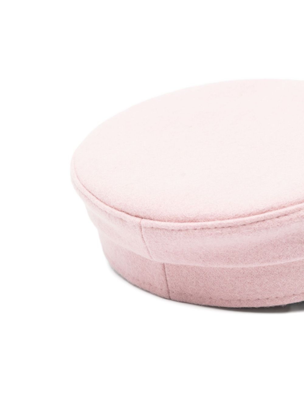 embroidered-logo beret - 2