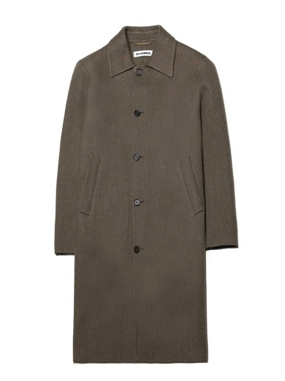 Jil Sander Men Double-Breasted Sporty Coat - 1