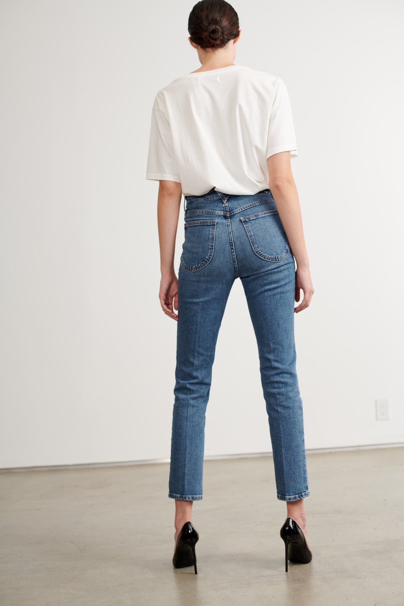 CHARLOTTE SKINNY STRAIGHT LEG DENIM - 3