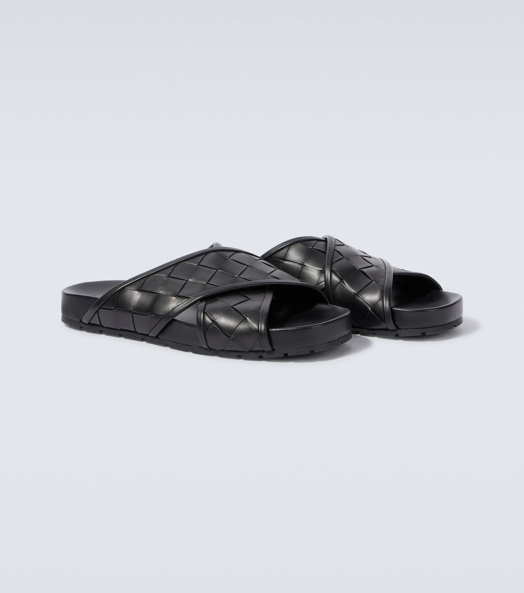 Tarik Intrecciato leather sandals - 5