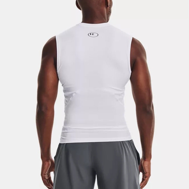 Under Armour HeatGear Sleeveless Shirt 'White' 1361522-100 - 5