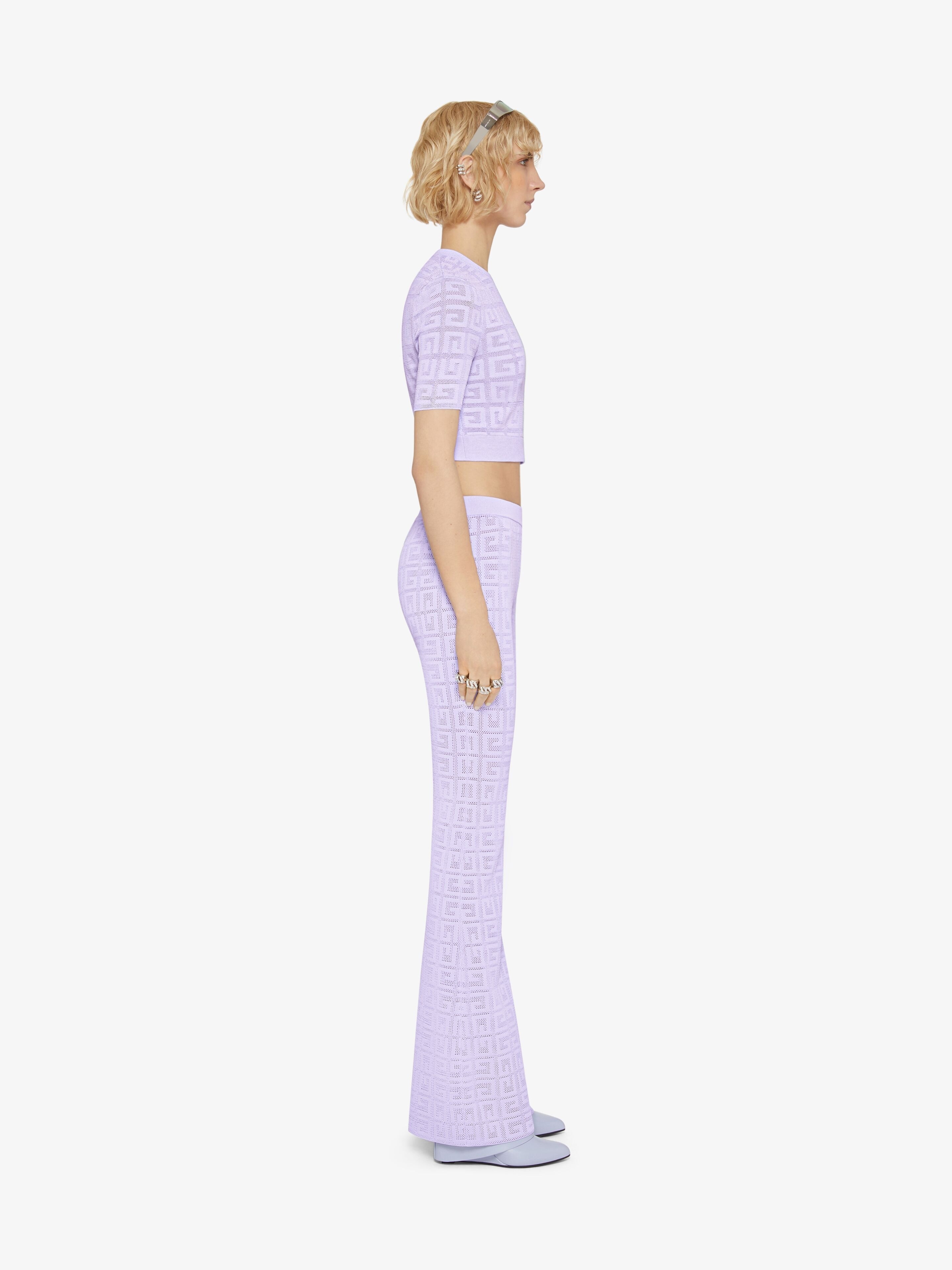 CROPPED SWEATER IN 4G JACQUARD - 3