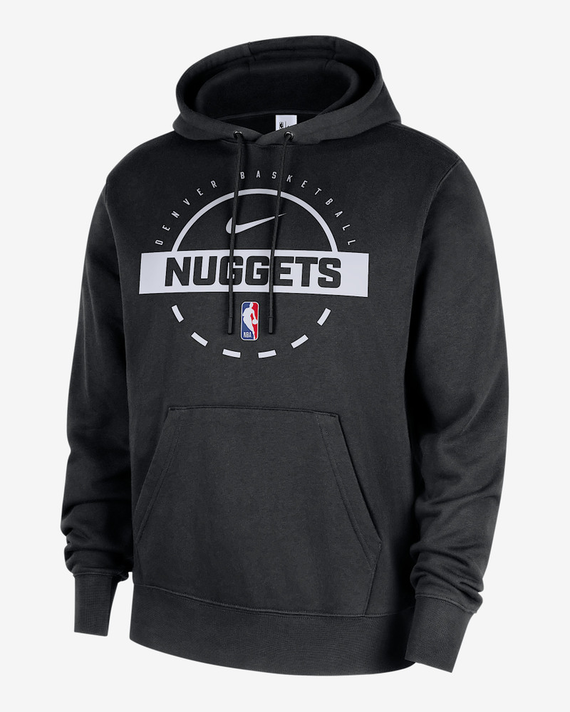 Denver Nuggets Club Men's Nike NBA Practice Pullover Hoodie 1