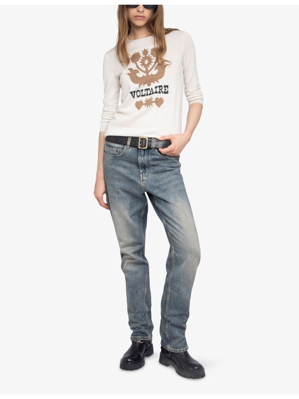 Teissa Brand-Intarsia Merino-Wool Jumper - 2