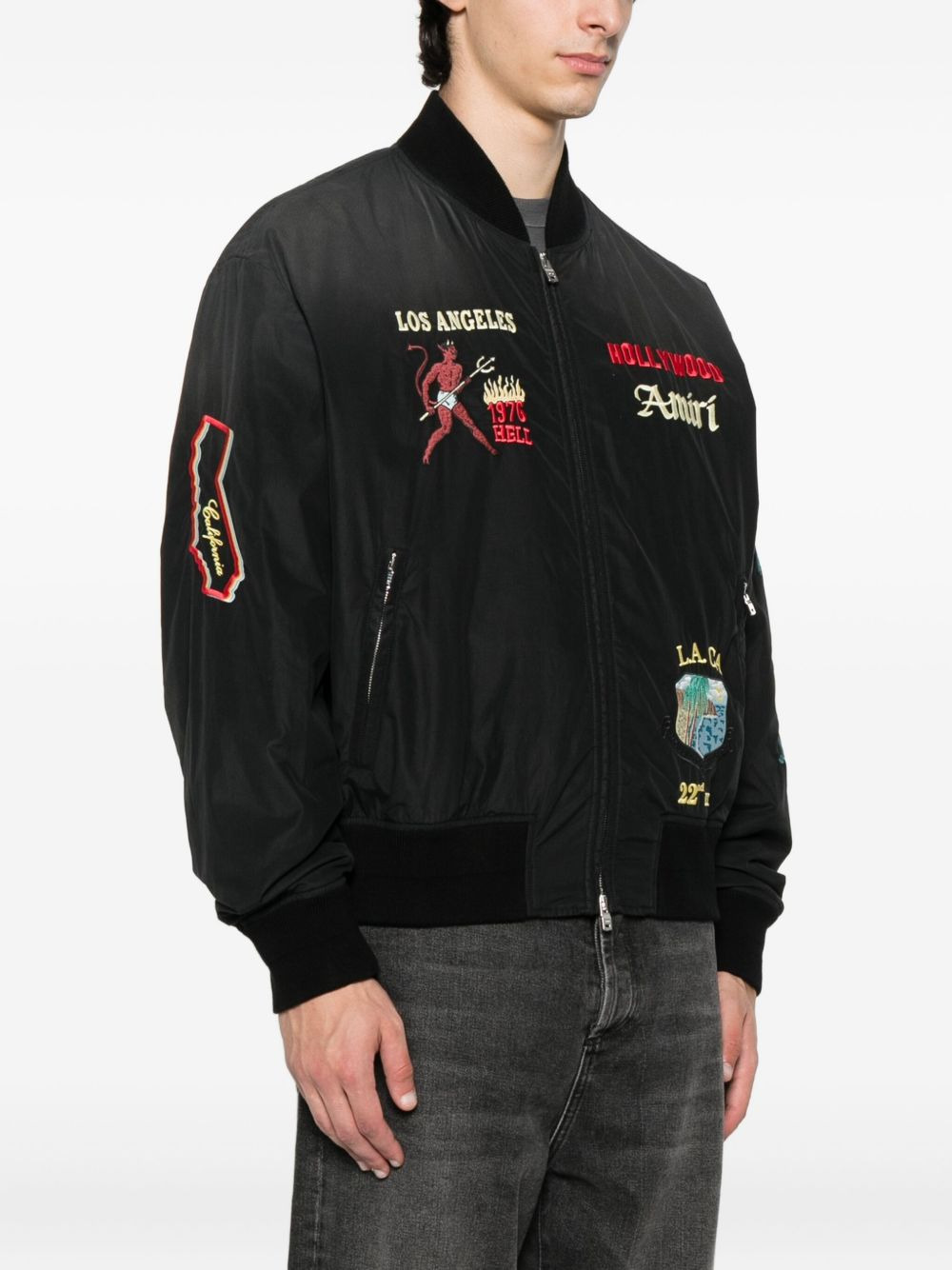 国内正規 AMIRI Reversible Tucker Bomber S Amiri Reversible Denim Bomber Jacket | ModeSens
