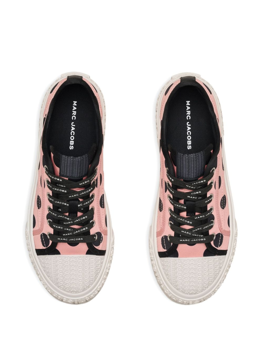 polka-dot platform trainers - 4