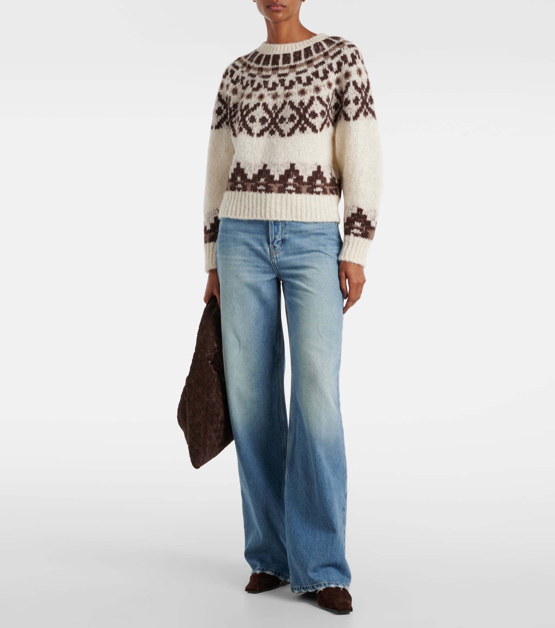 Fair Isle alpaca-blend sweater - 2