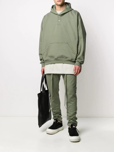 Fear of God Core logo patch track pants outlook