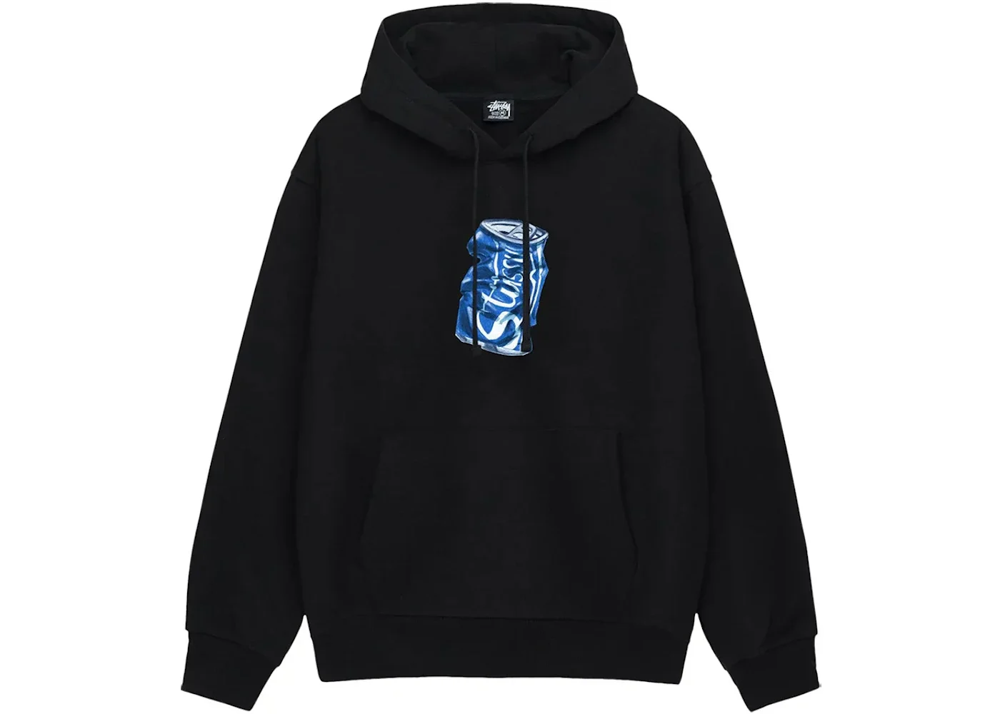 Stussy Soda Can Hoodie Black - 1