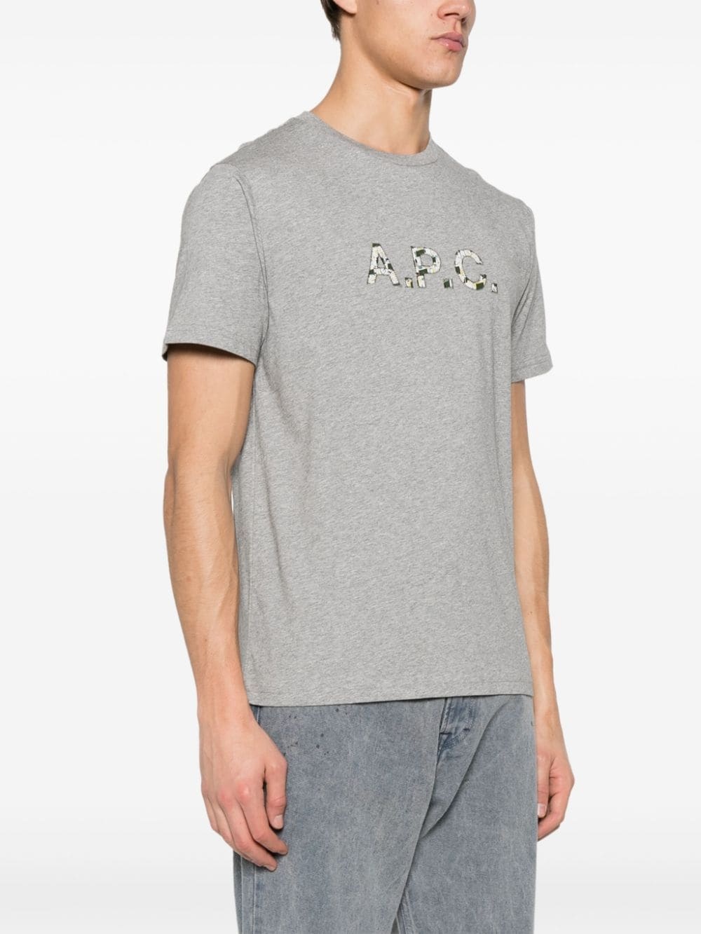 【送料&関税込】A.P.C. Willow Cotton Crew-neck T-shirt A.P.C. Willow cotton T-shirt | REVERSIBLE
