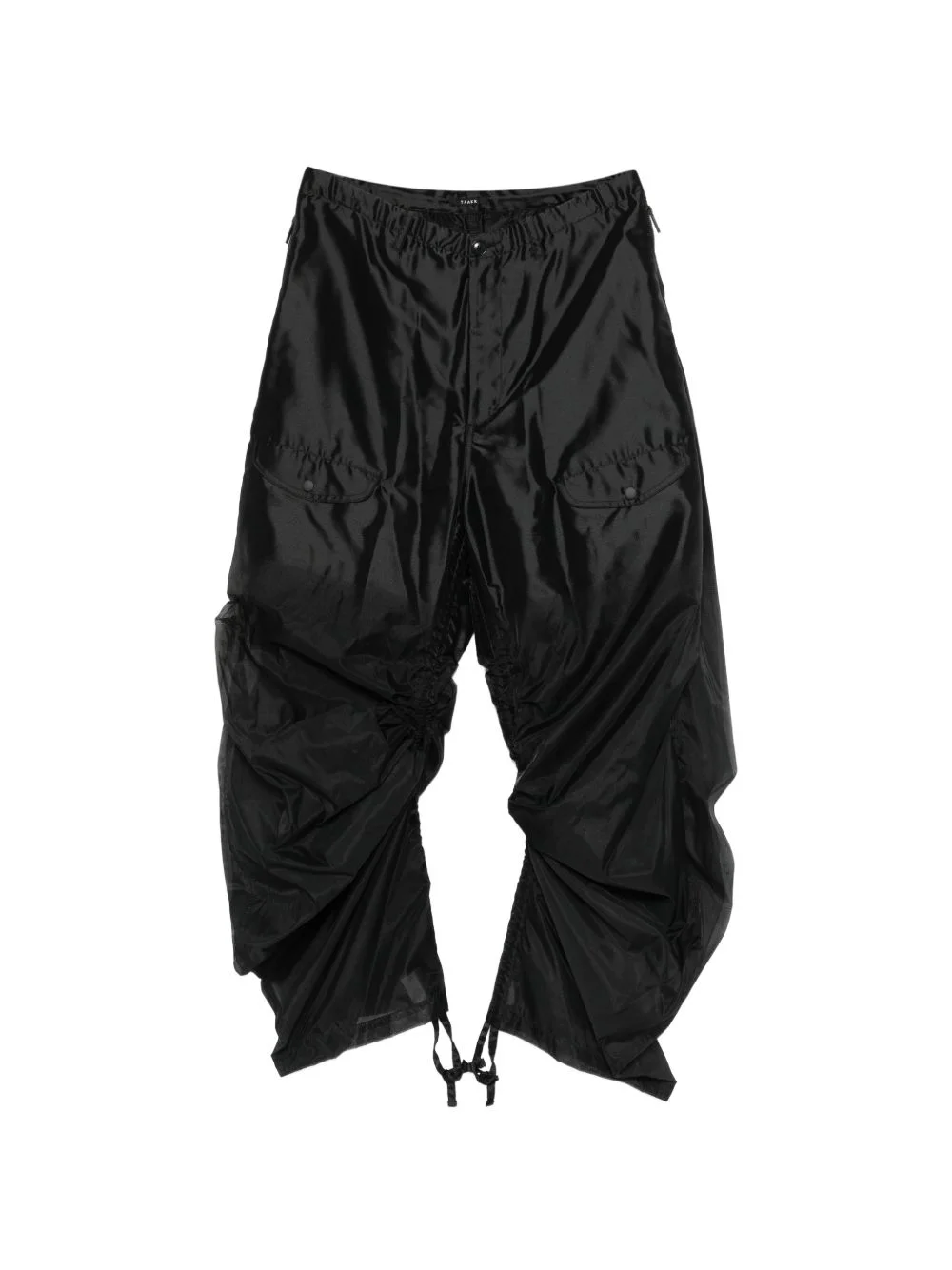 cargo drawstring trousers - 1