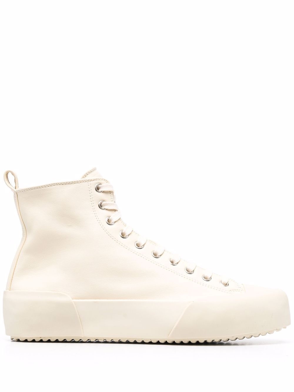 semi-lined high-top sneakers - 1