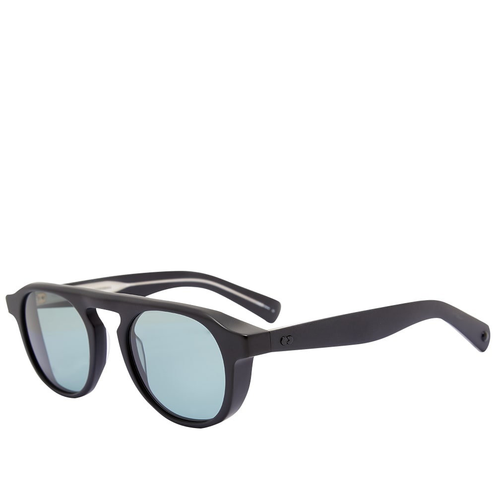 Garrett Leight Harding 49 Matte Black Sunglasses - 1