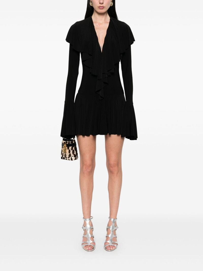 NORMA KAMALI ruffled mini dress outlook