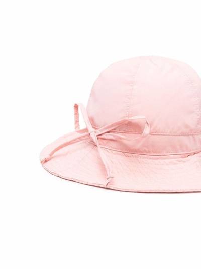 GCDS bow-embellished bucket hat outlook