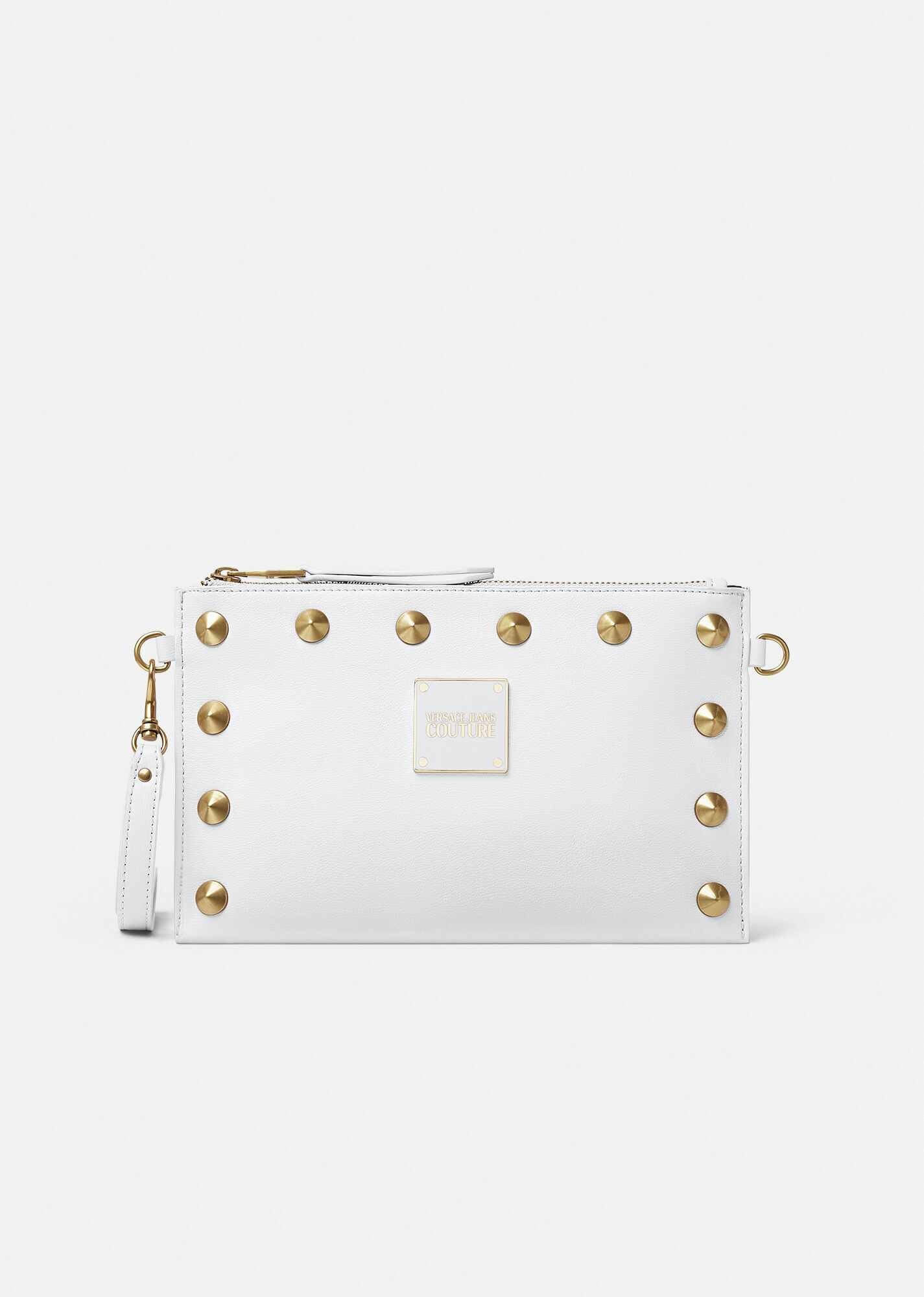 Studded Logo Wristlet - 1