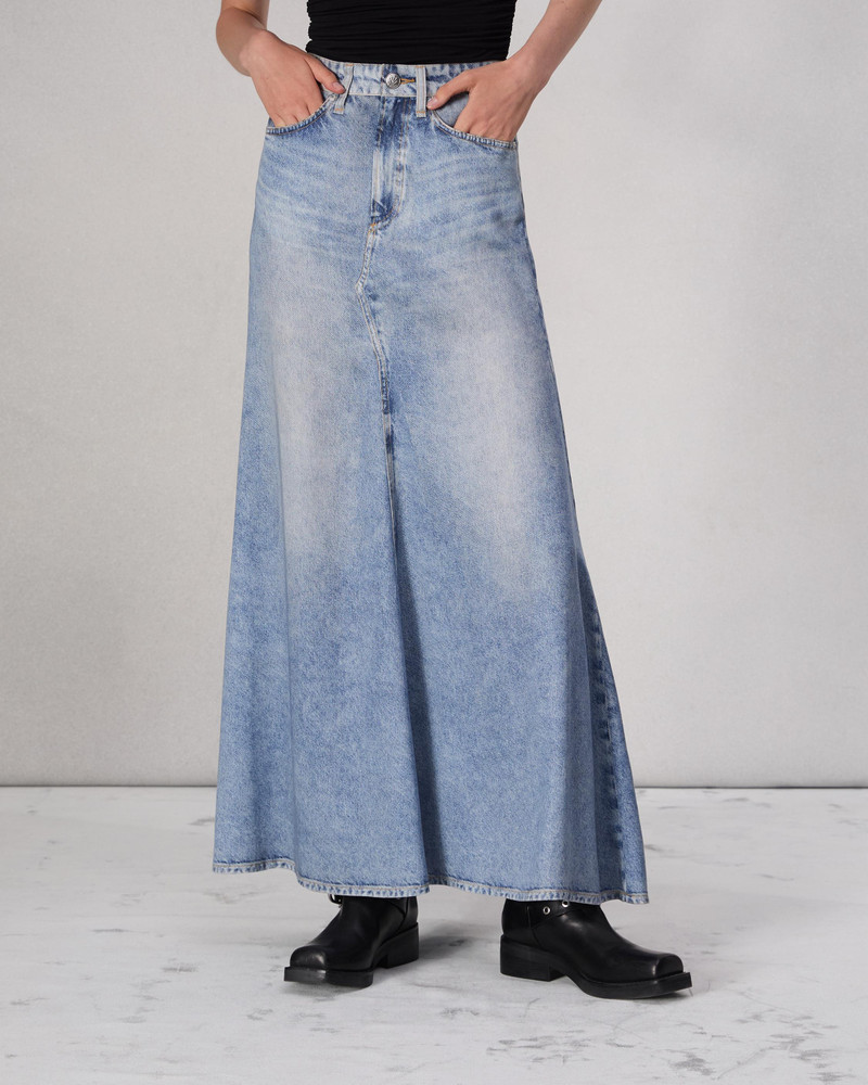 rag & bone Liquid Miramar Maxi Skirt outlook