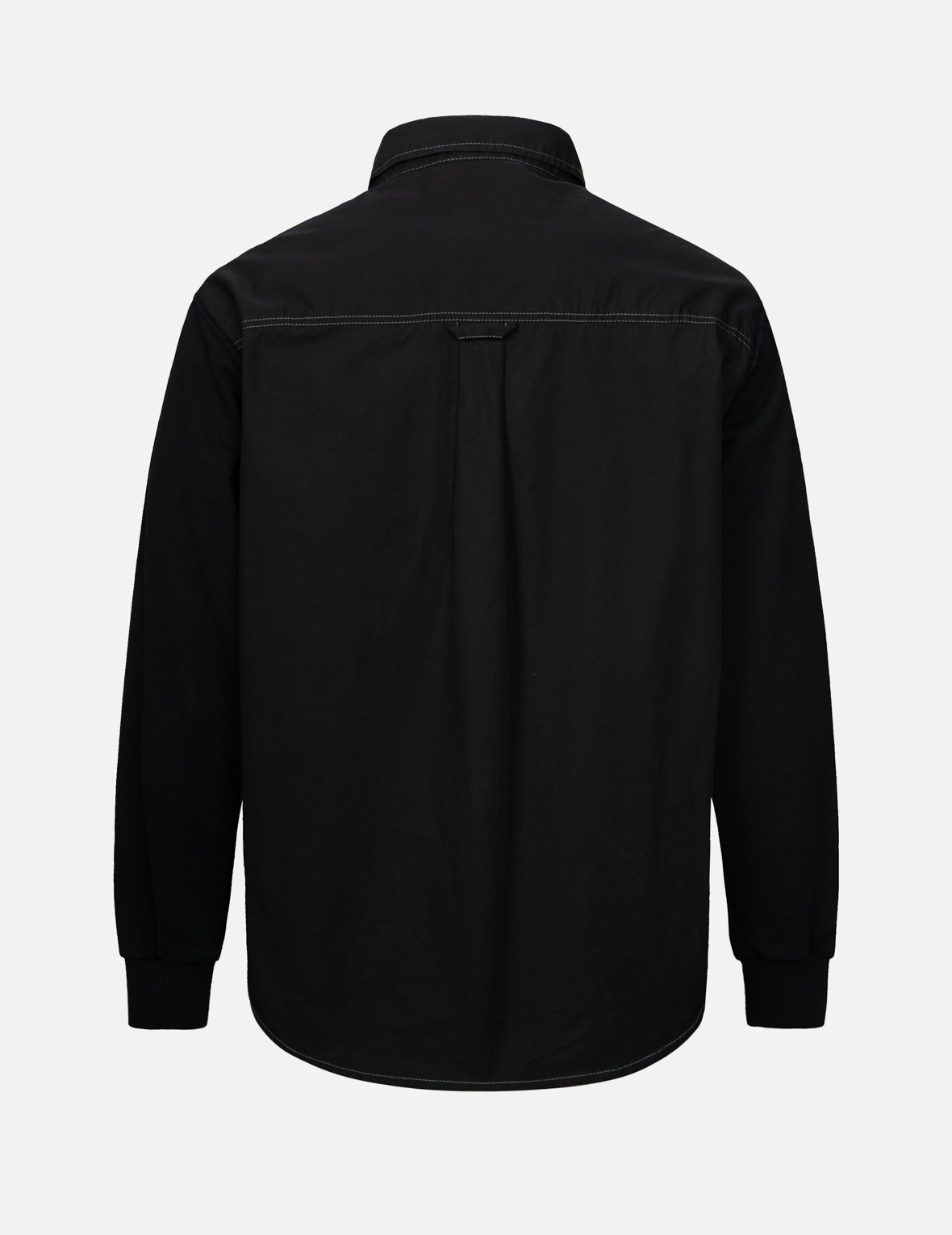 CONTRAST STITCHING AND MULTI-PRINT RELAX FIT SHIRT - 2
