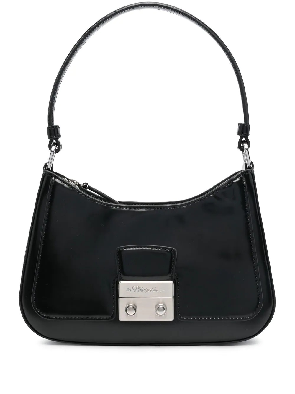 buckle-detail shoulder bag - 1