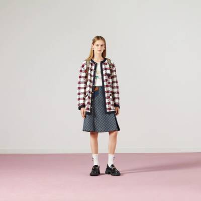 GUCCI Check tweed jacket outlook