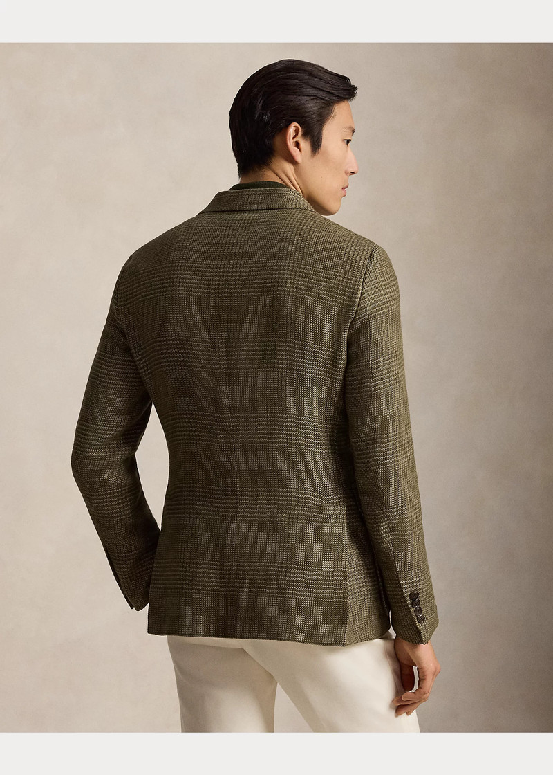 The RL67 Plaid Summer Tweed Jacket 4