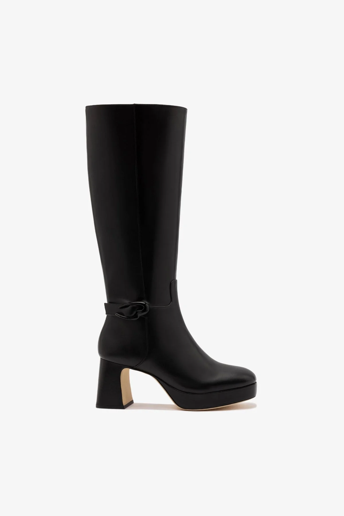 Dolly Verona Hi Boot In Black Leather - 1